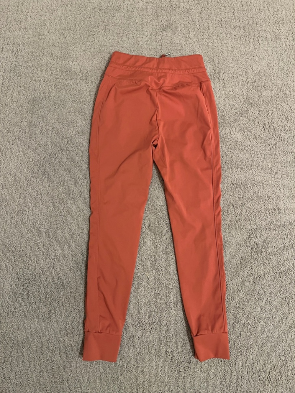 🩷 Cloudful Air High Waisted Drawstring Side Pocket Plain Full Length Joggers - Picture 3 of 7